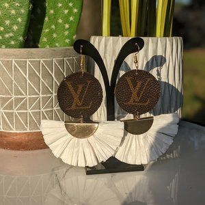 LOUIS VUITTON FAN EARRINGS